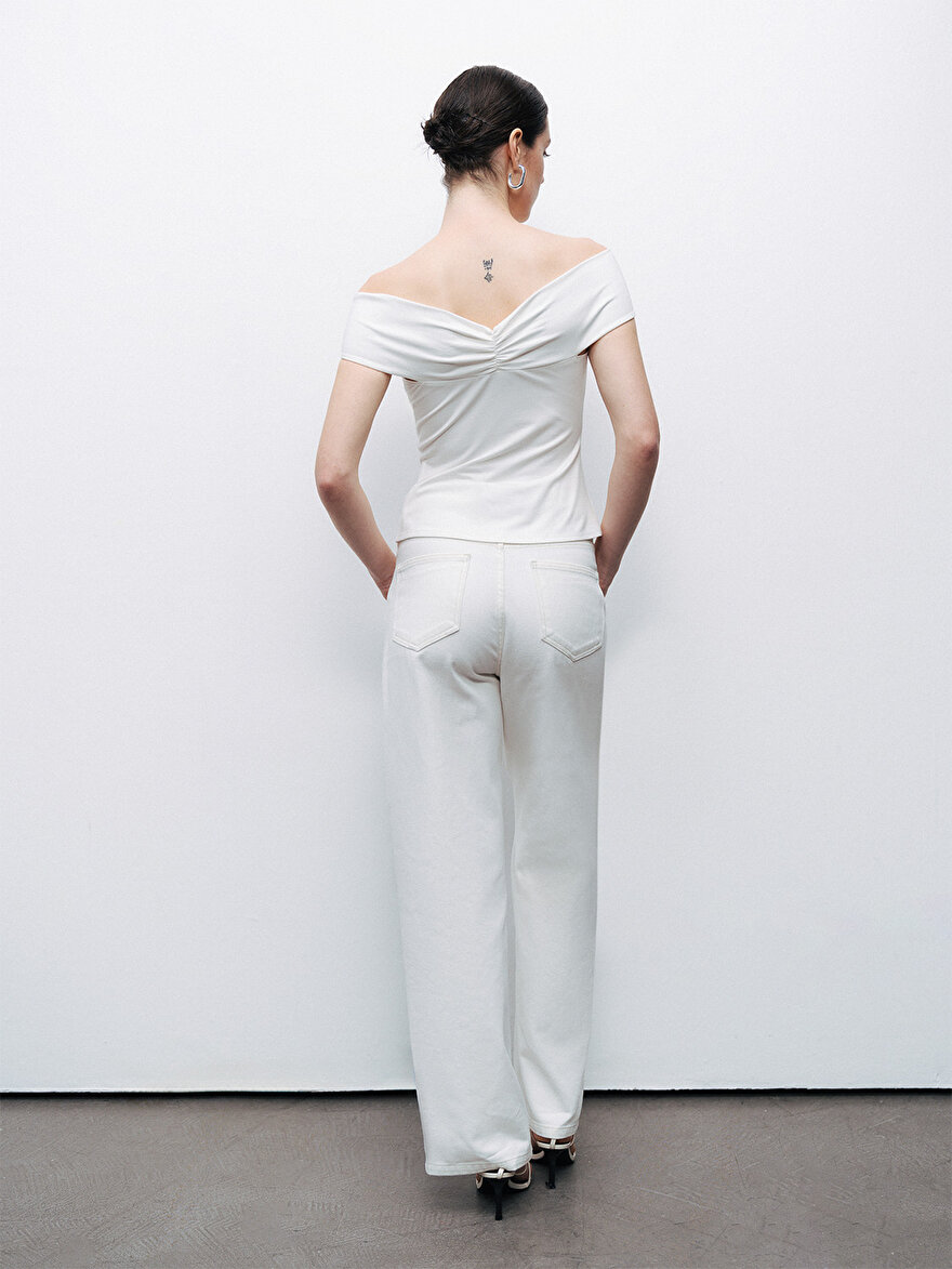 Nocturne Burgu Detaylı Bluz