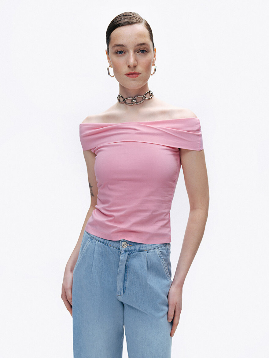 Nocturne Açık Omuzlu Bluz