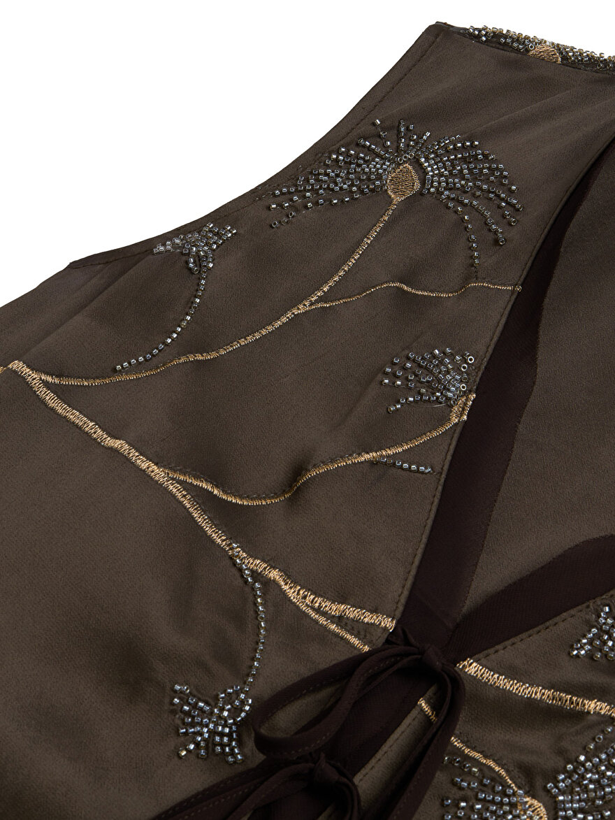 Nocturne Boncuk İşlemeli Yelek