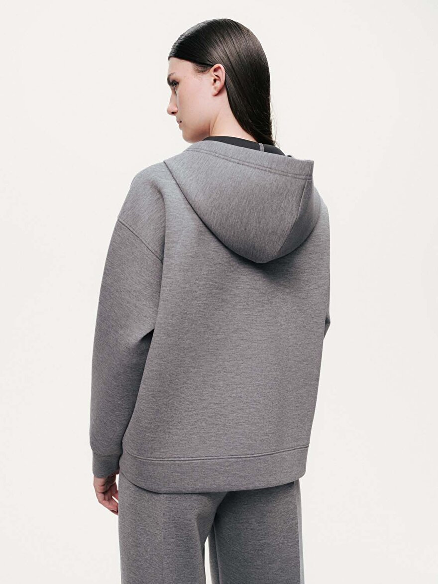 Nocturne Kapüşonlu Logolu Sweatshirt