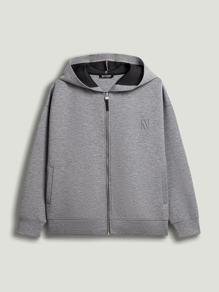 Nocturne Kapüşonlu Logolu Sweatshirt