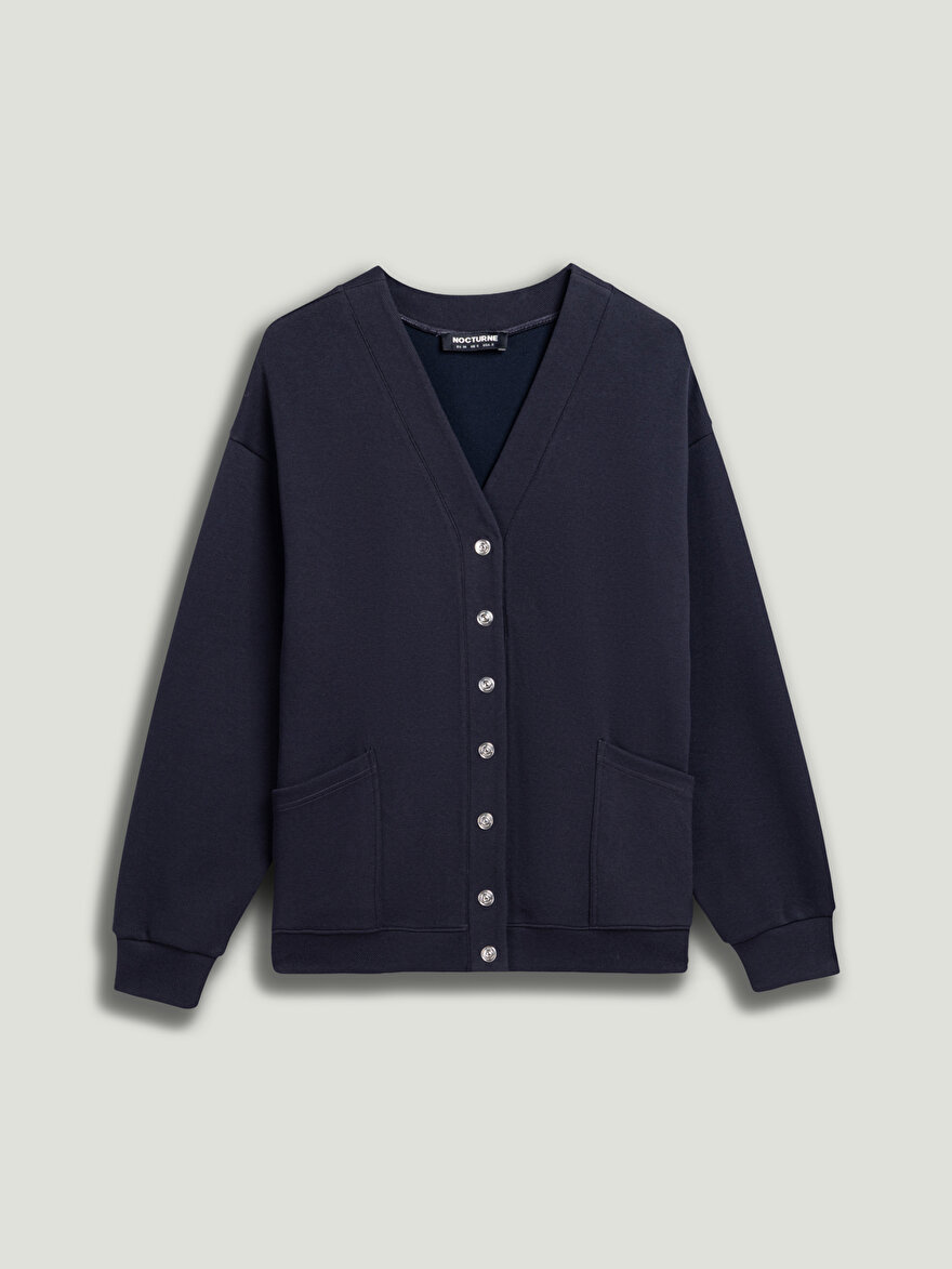 Nocturne V Yaka Sweatshirt