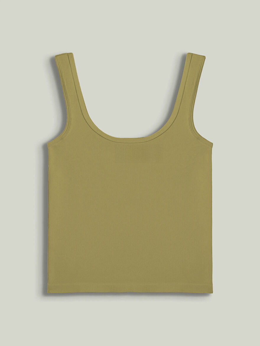 Nocturne Baskı Detaylı Crop Top