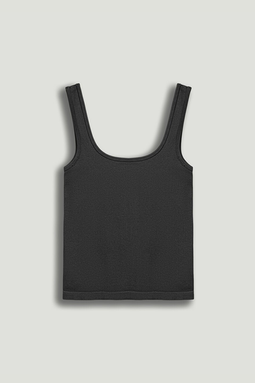 Nocturne Baskı Detaylı Crop Top