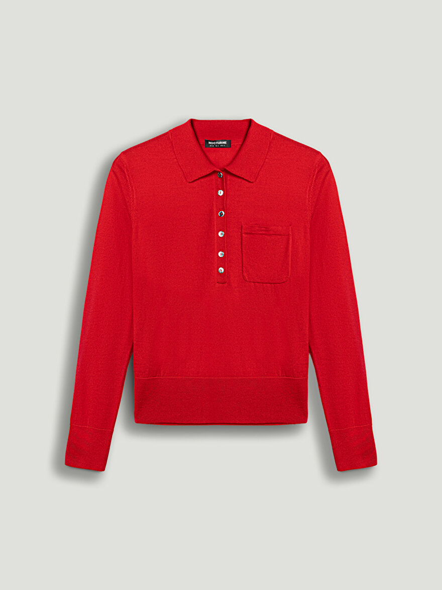 Nocturne Cepli Polo Yaka Triko