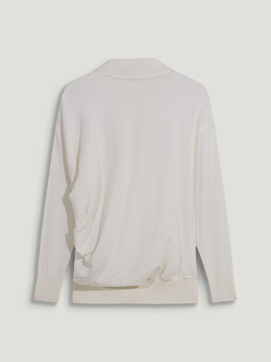 Nocturne Drapeli Polo Yaka Triko