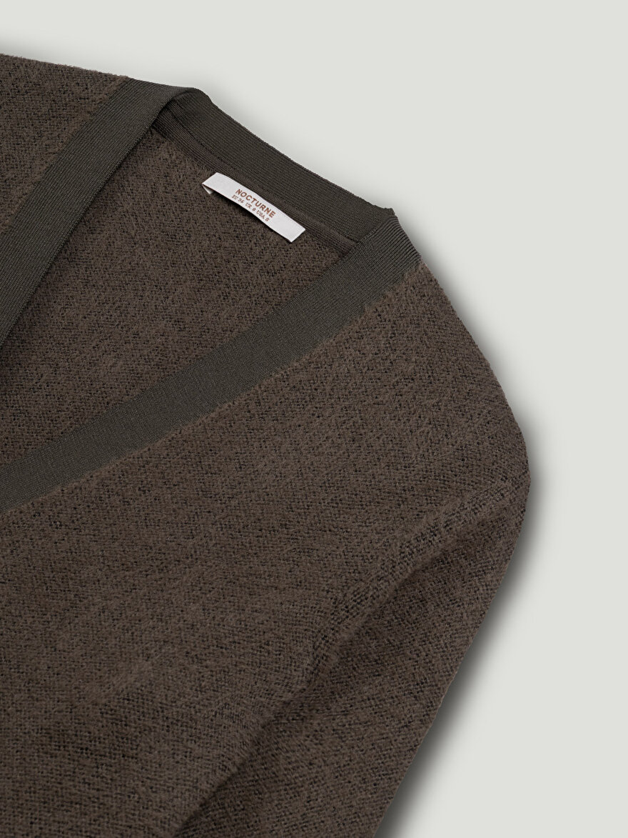 Nocturne Düğme Aksesuarlı Triko