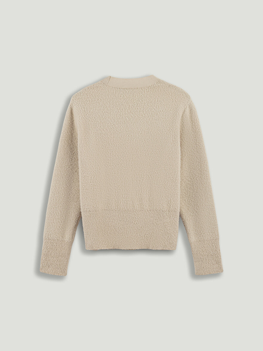 Nocturne İnci Düğme Aksesuarlı Triko