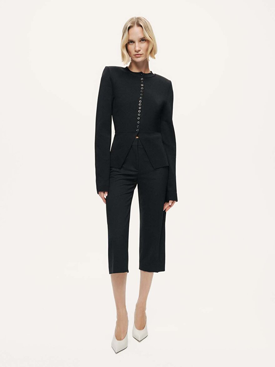 Nocturne Düğme Detaylı Triko