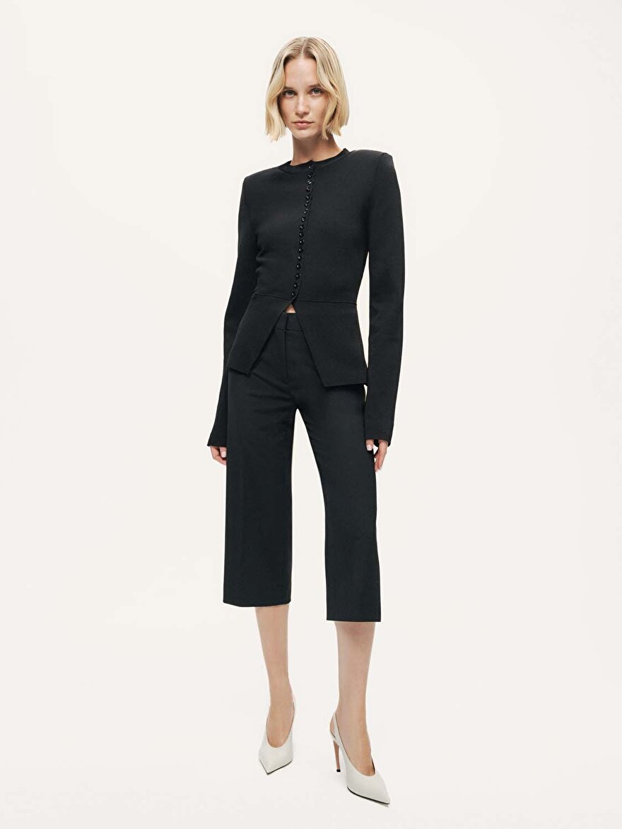 Nocturne Düğme Detaylı Triko