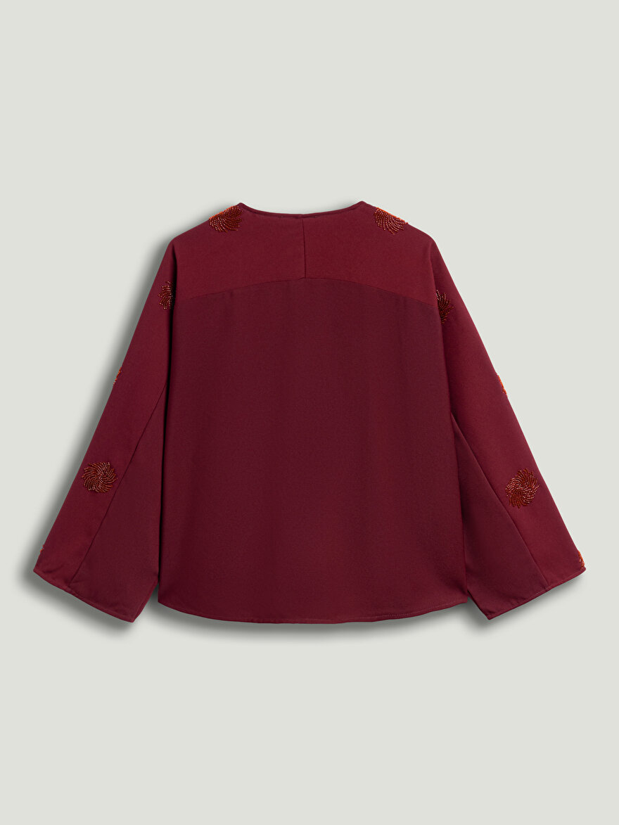 Nocturne Nakış İşlemeli Kimono