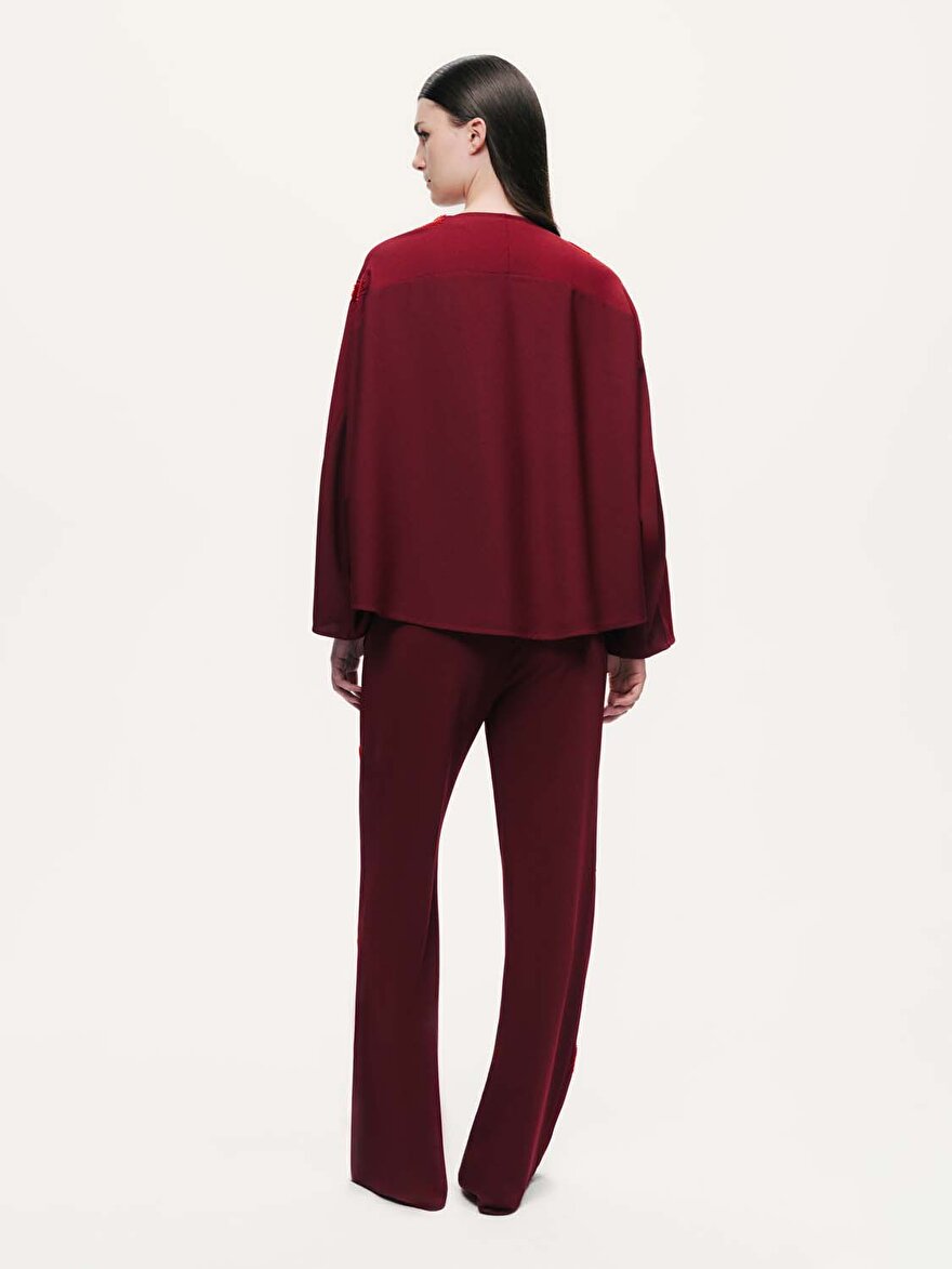 Nocturne Nakış İşlemeli Kimono