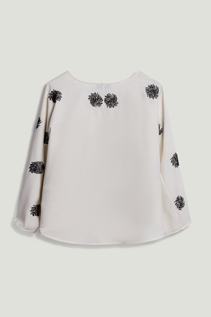 Nocturne Nakış İşlemeli Kimono