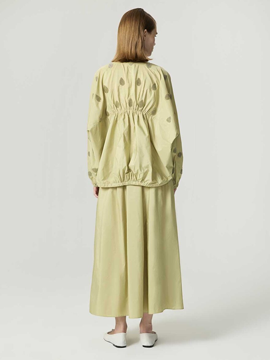 Nocturne Boncuk Brodeli Kimono