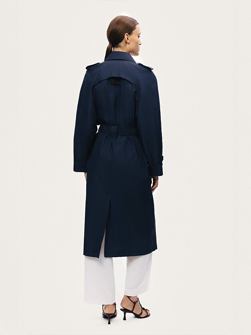 Nocturne Kuşak Bağlamalı Trençkot