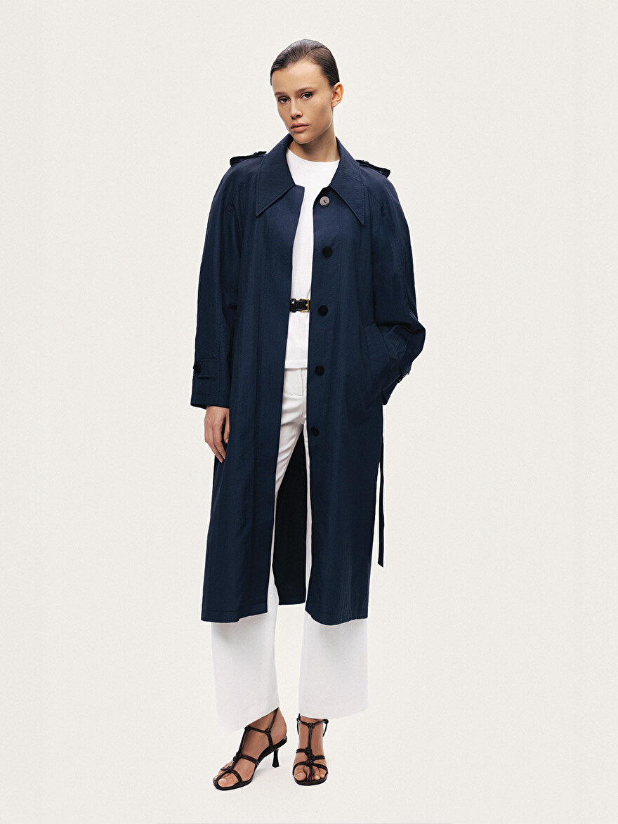 Nocturne Kuşak Bağlamalı Trençkot