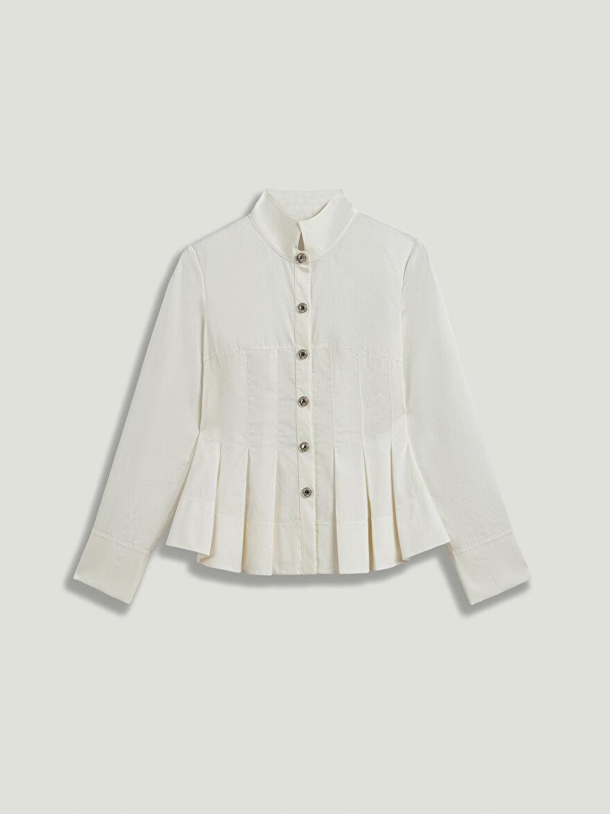 Nocturne Pile Detaylı Gömlek