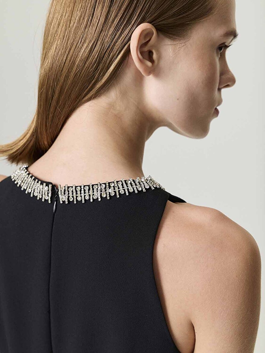 Nocturne Volanlı Mini Elbise