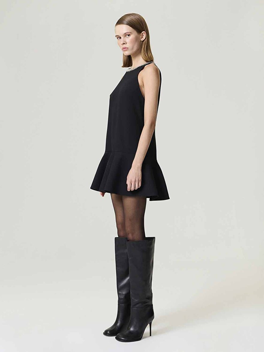 Nocturne Volanlı Mini Elbise