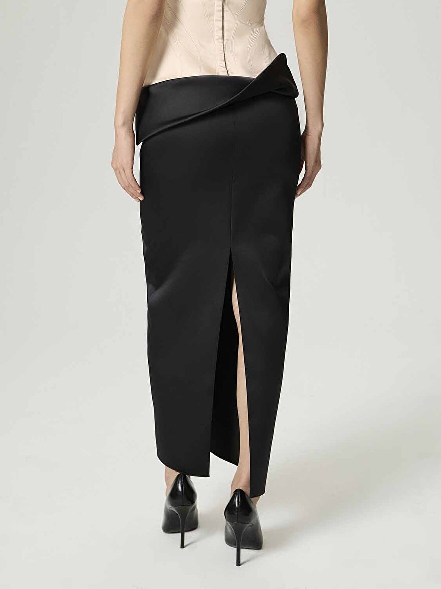 Nocturne Drape Detaylı Elbise