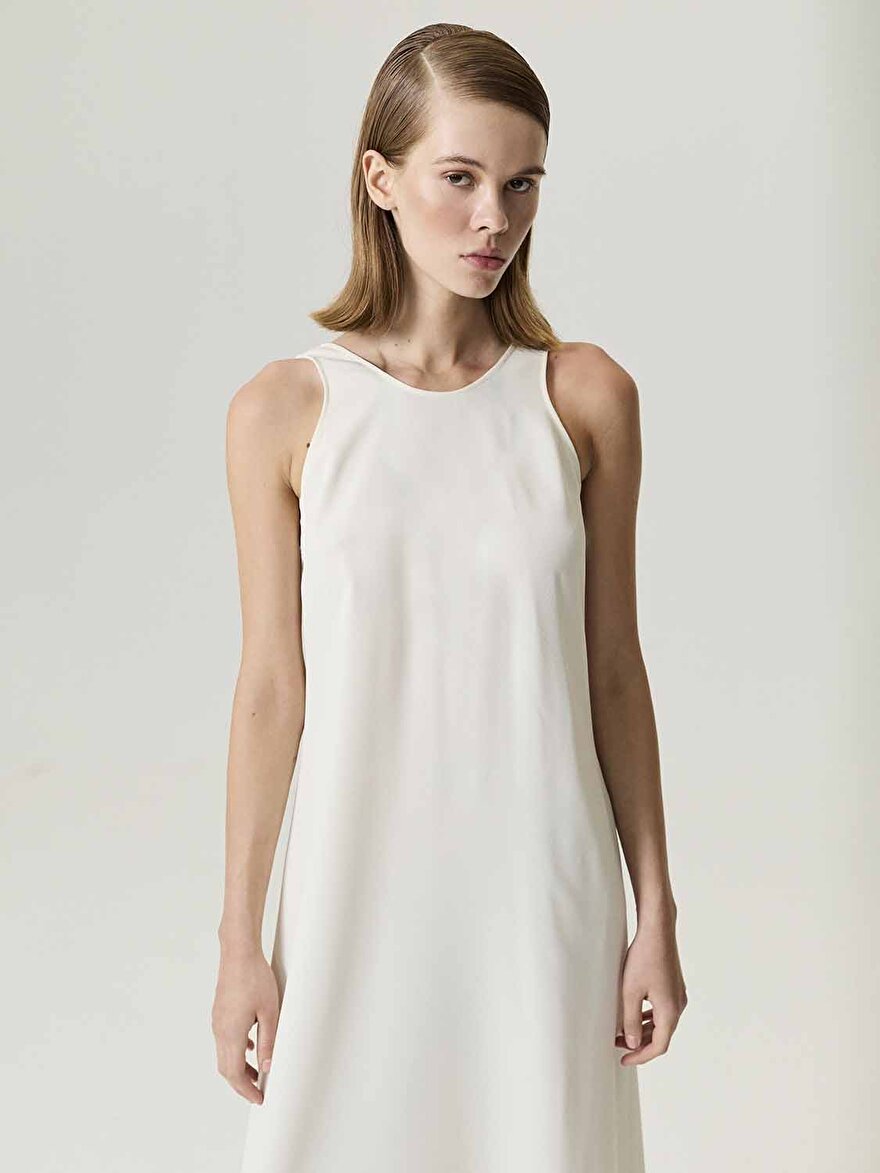 Nocturne Dökümlü Maxi Elbise