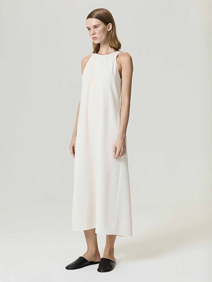 Nocturne Dökümlü Maxi Elbise