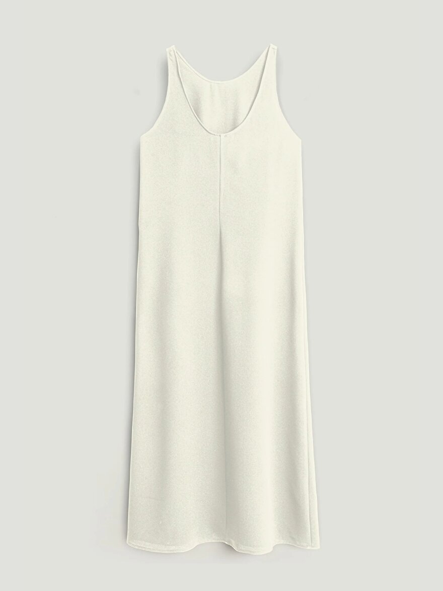 Nocturne Dökümlü Maxi Elbise