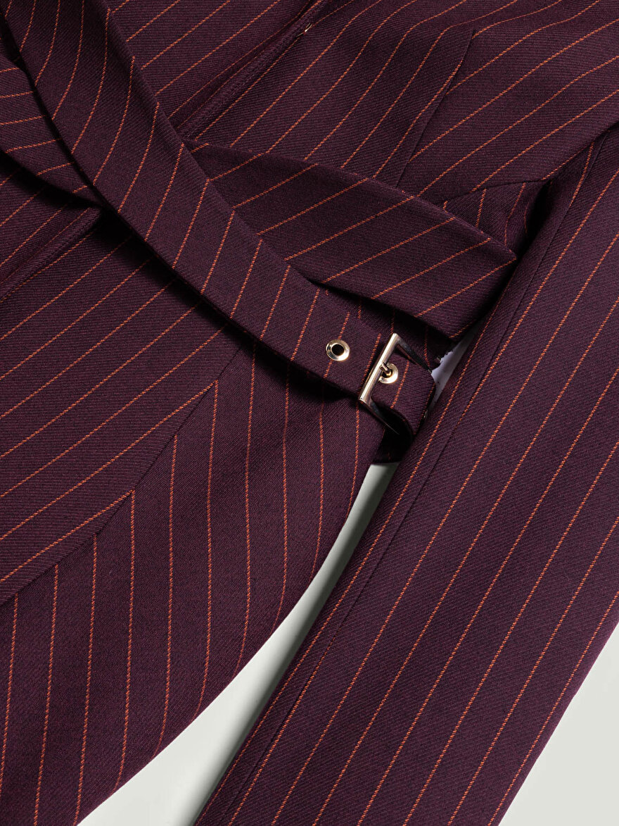 Nocturne Çapraz Kemer Detaylı Vatkalı Mini Elbise