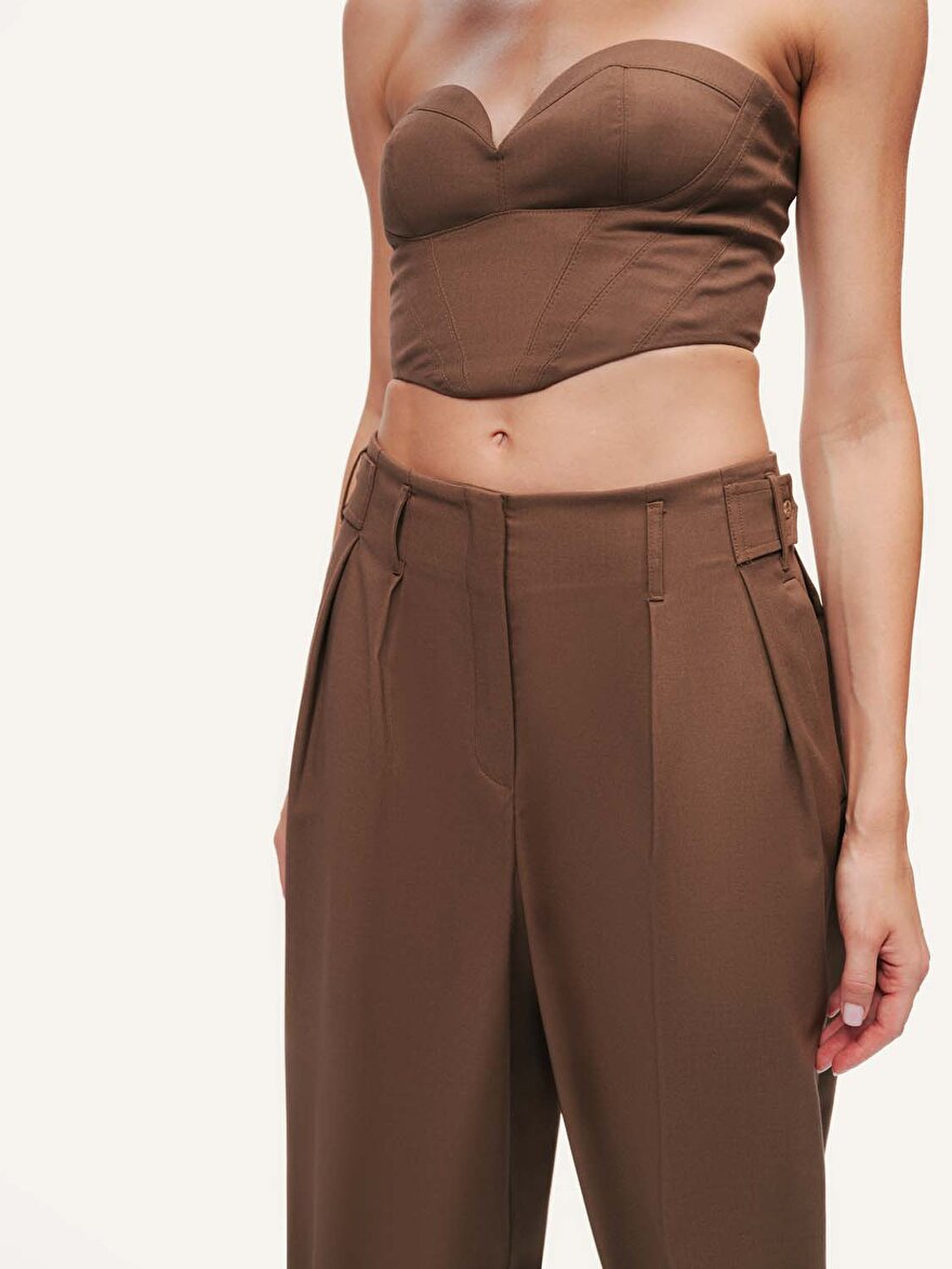 Nocturne Kemer Detaylı Pantolon