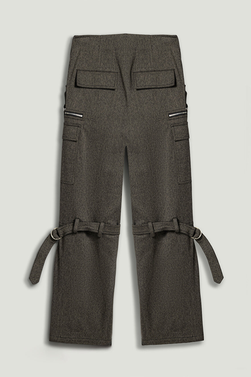 Nocturne Kemer Detaylı Kargo Pantolon