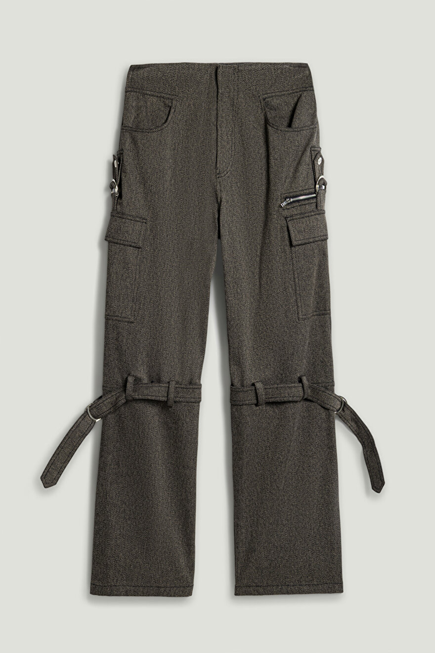 Nocturne Kemer Detaylı Kargo Pantolon