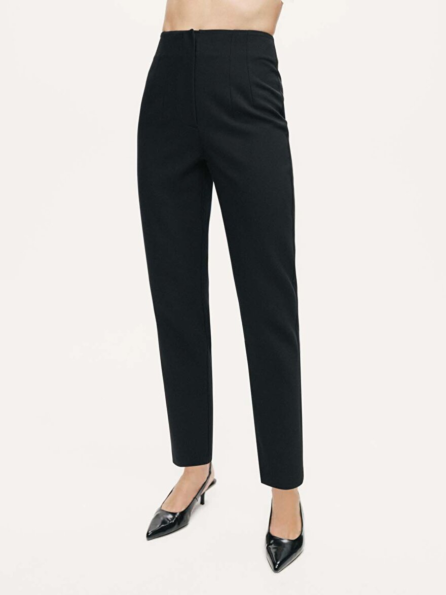 Nocturne Arkası Kemer Detaylı Pantolon