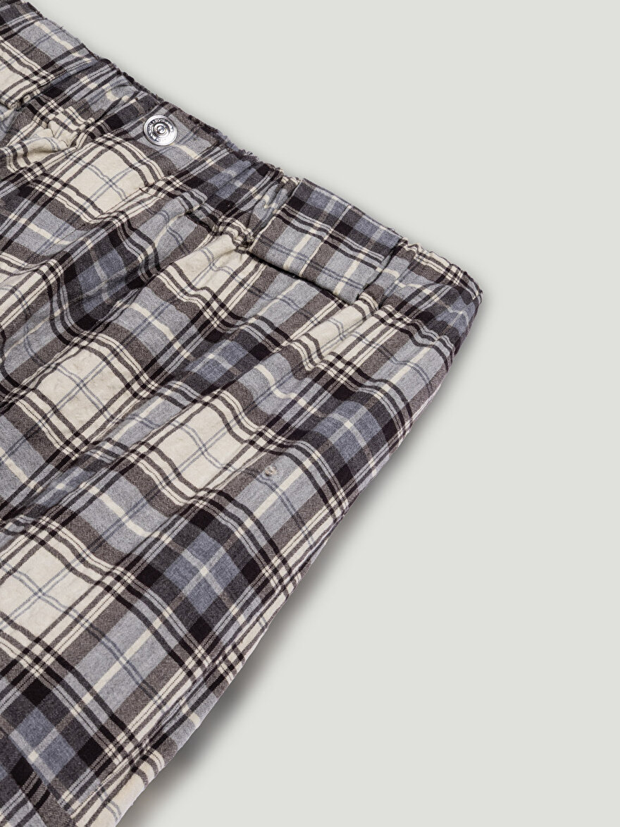 Nocturne Ekoseli Kargo Pantolon