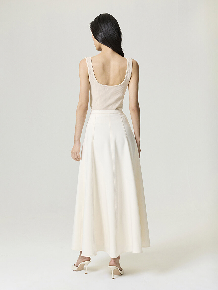 Nocturne Çan Kesim Maxi Etek