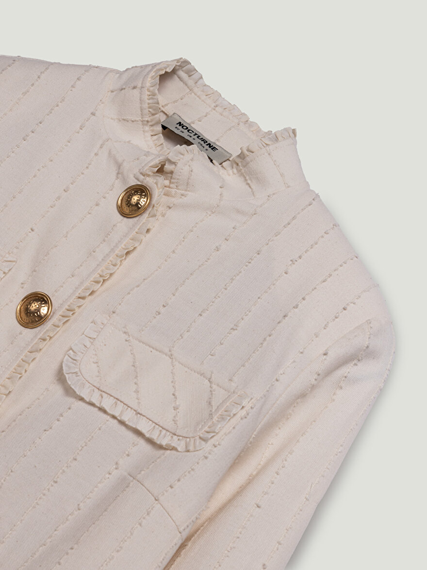 Nocturne Gold Aksesuarlı Ceket