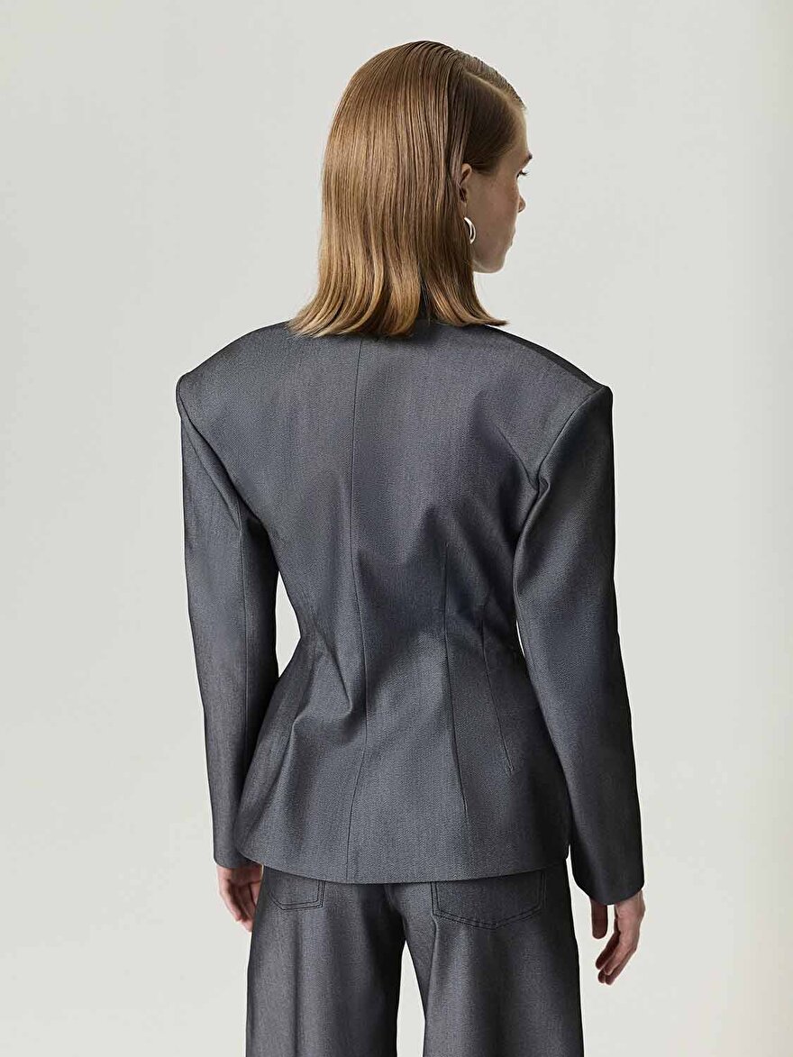 Nocturne Hakim Yaka Vatkalı Ceket