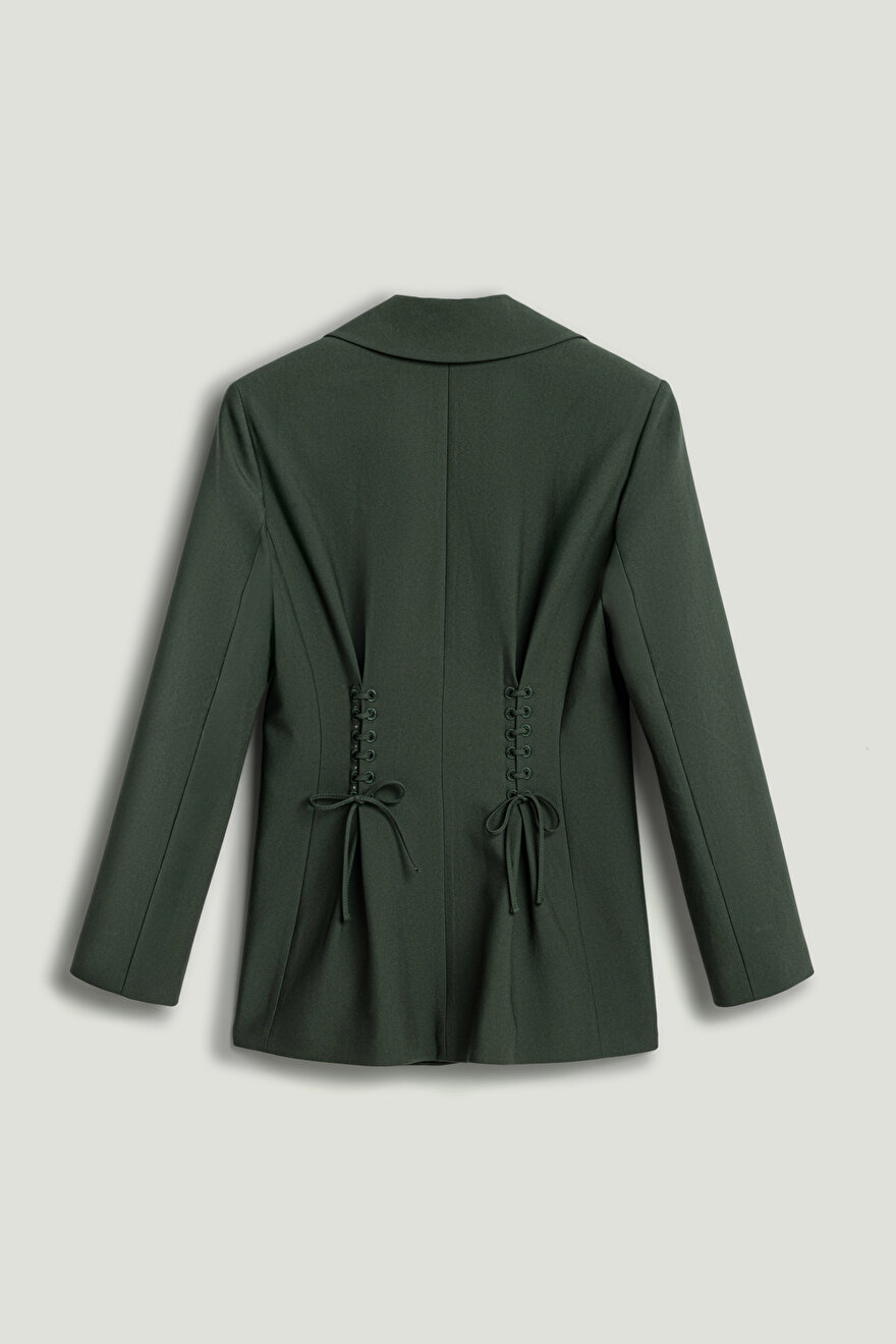 Nocturne Kurdele Detaylı Vatkalı Ceket