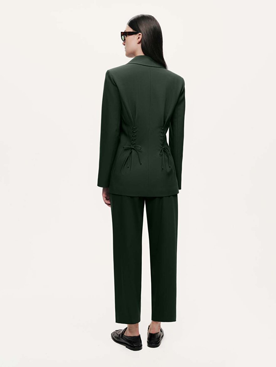 Nocturne Kurdele Detaylı Vatkalı Ceket