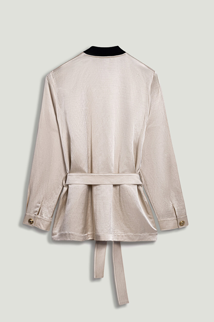 Nocturne Gold Düğme Aksesuarlı Ceket