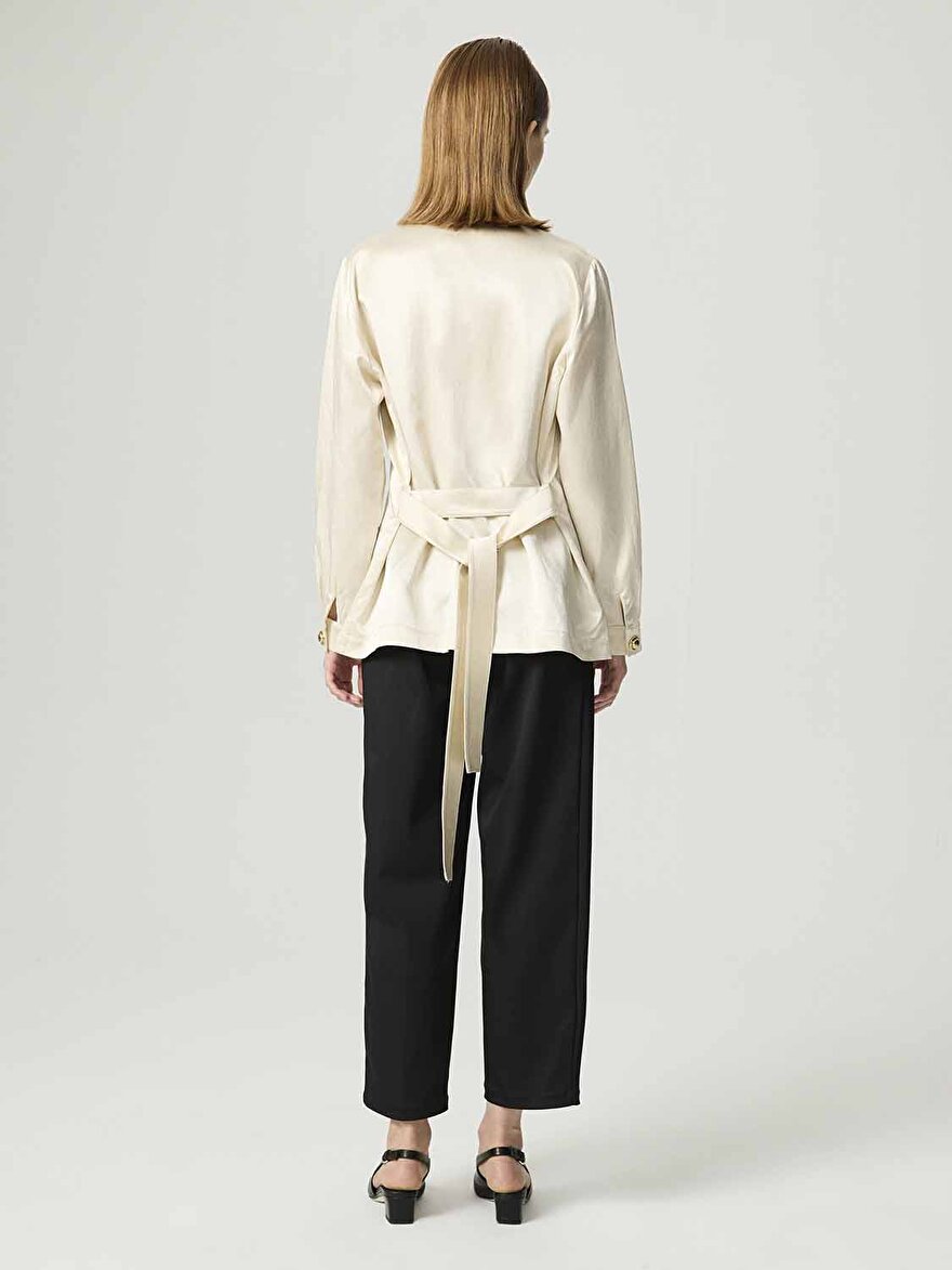 Nocturne Gold Düğme Aksesuarlı Ceket