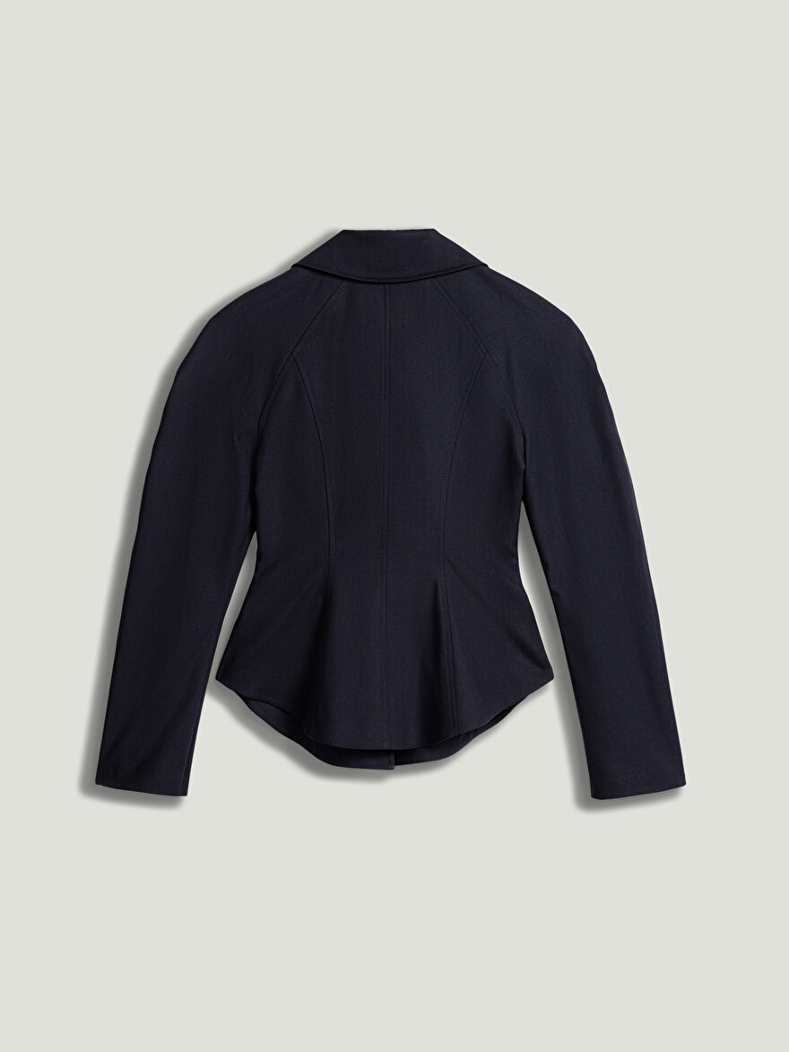 Nocturne Fermuar ve Düğme Detaylı Ceket