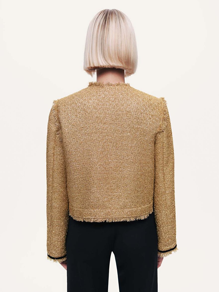 Nocturne Fiyonk Detaylı Tüvit Ceket