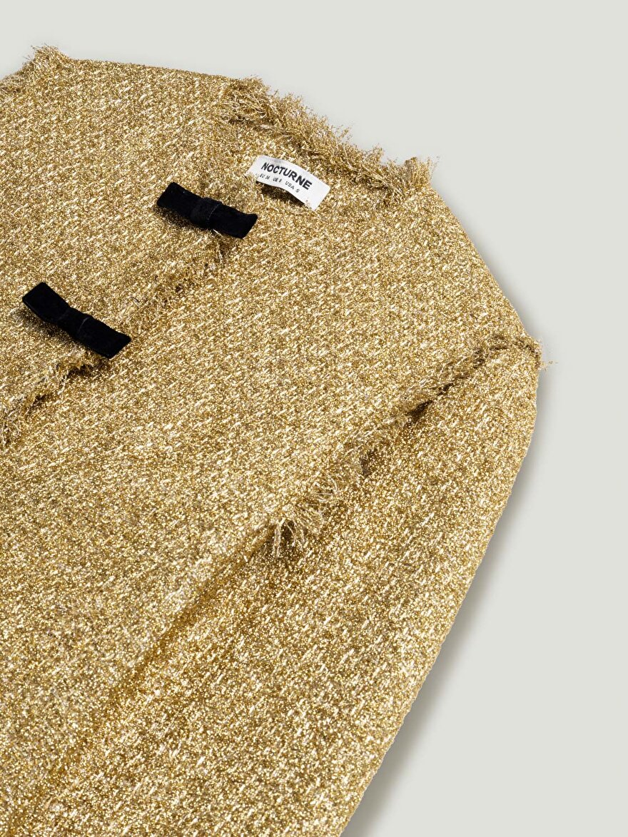 Nocturne Fiyonk Detaylı Tüvit Ceket