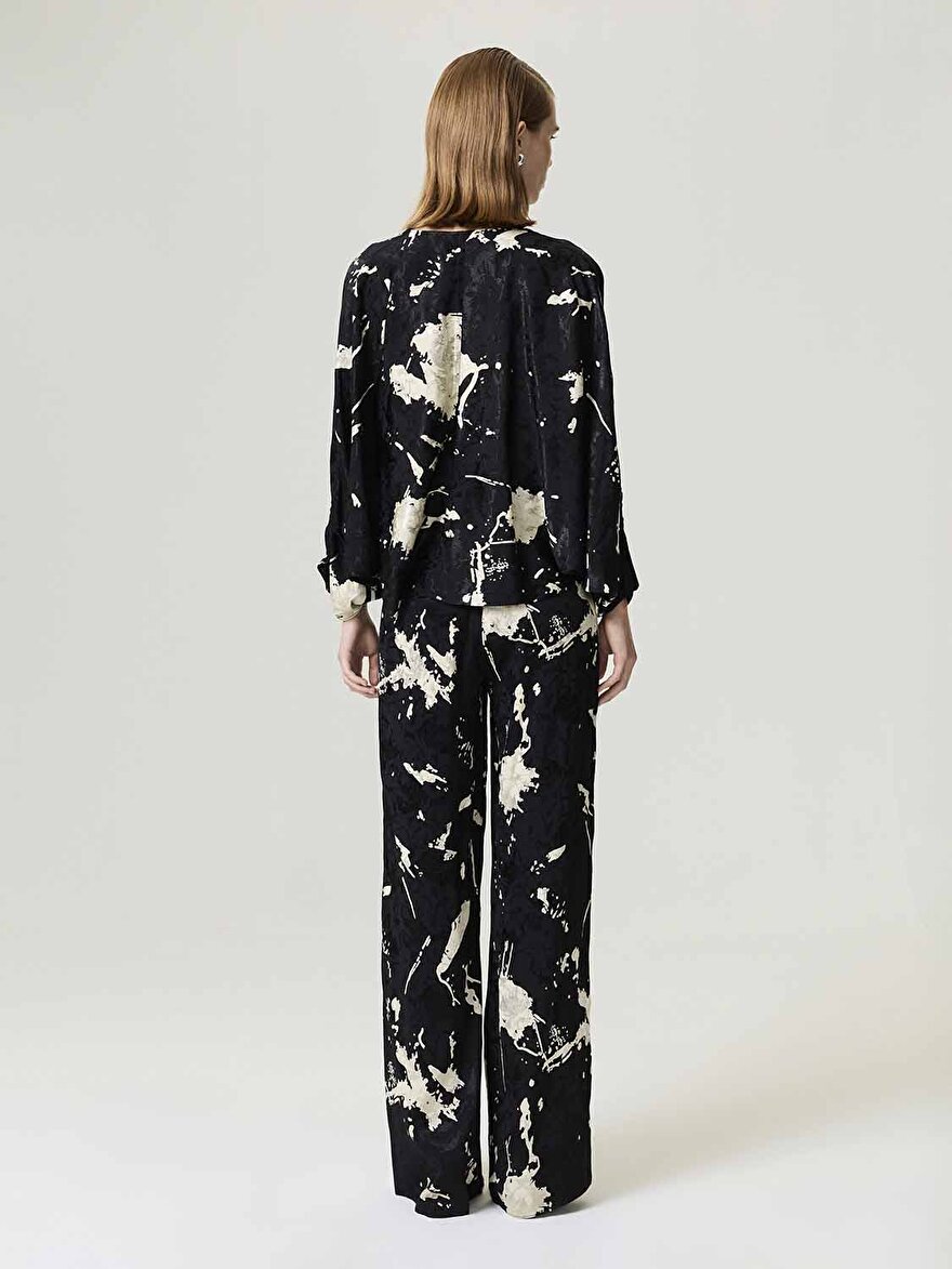 Nocturne Desenli Bluz