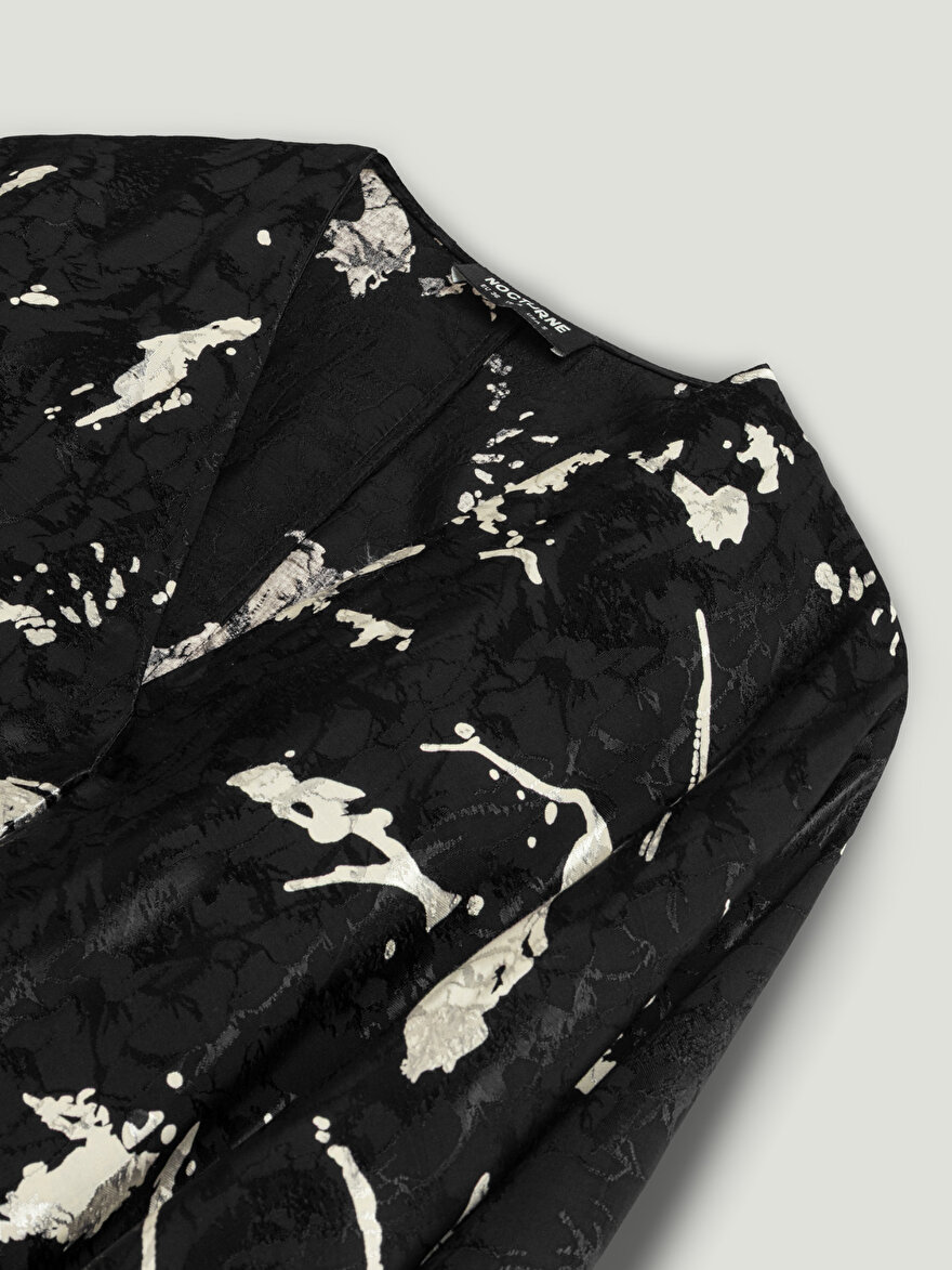 Nocturne Desenli Bluz