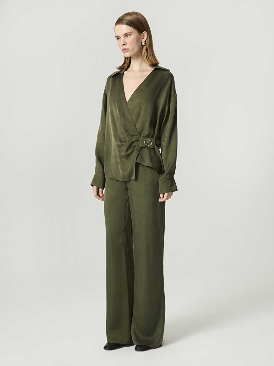 Nocturne Aksesuar Detaylı Bluz