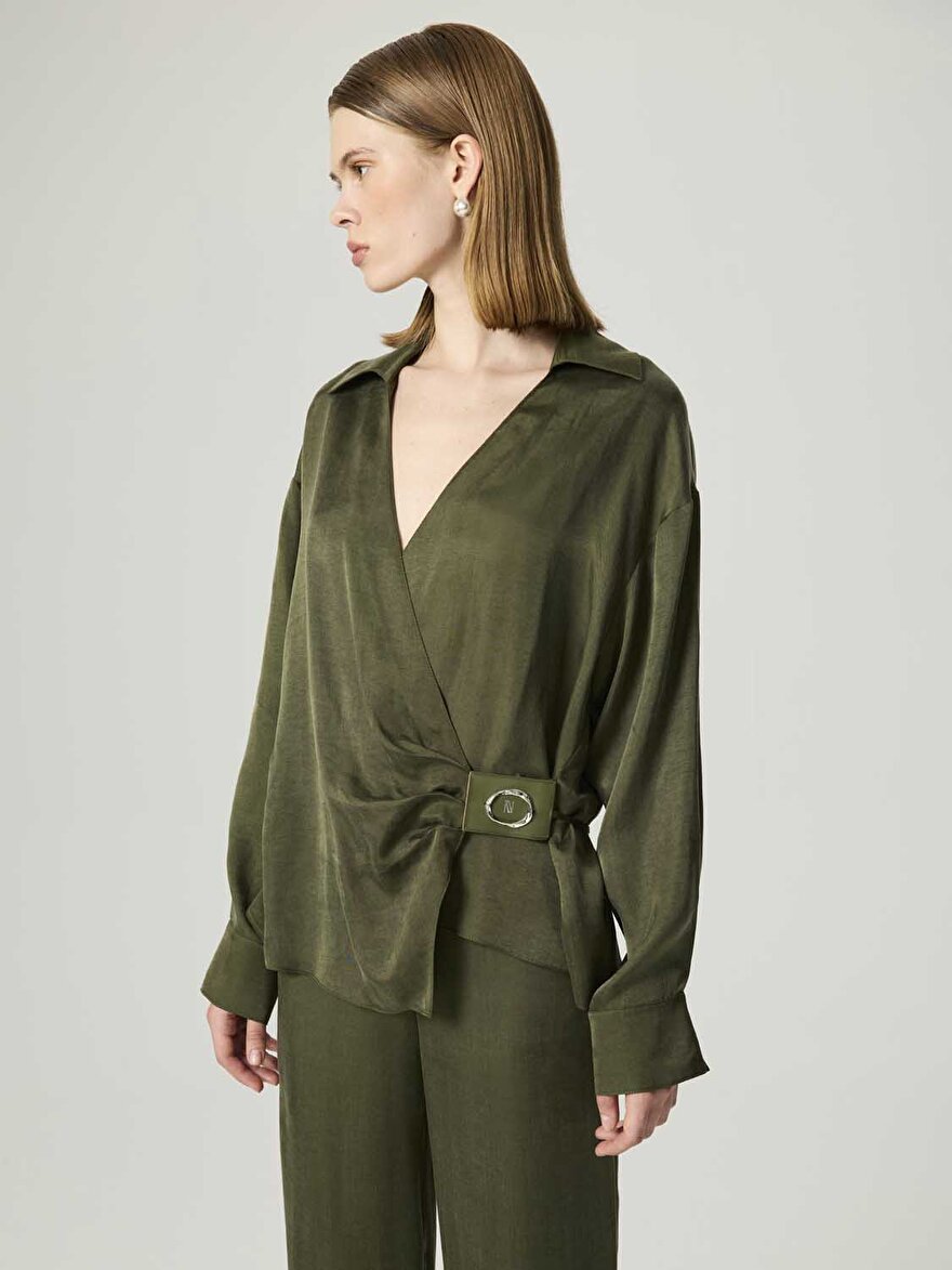 Nocturne Aksesuar Detaylı Bluz