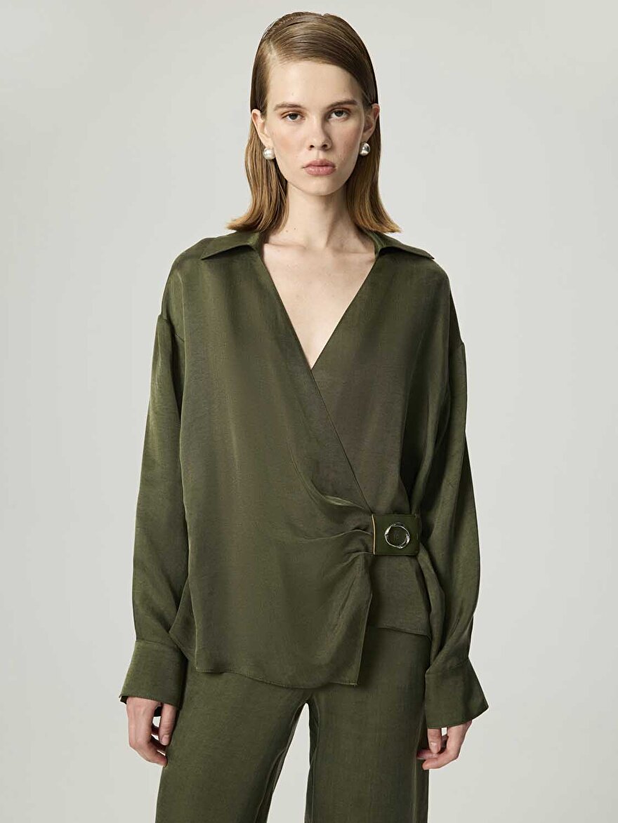 Nocturne Aksesuar Detaylı Bluz