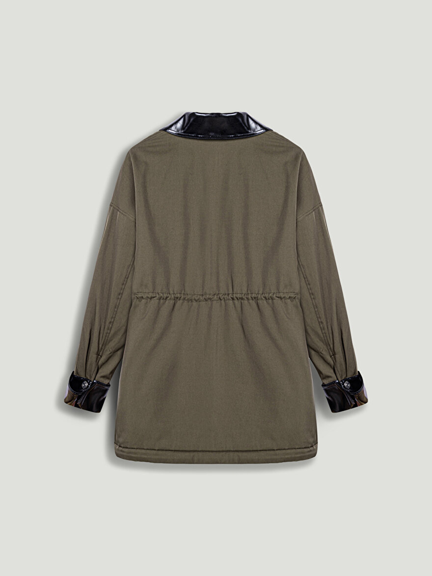 Nocturne Kontrast Detaylı Mont