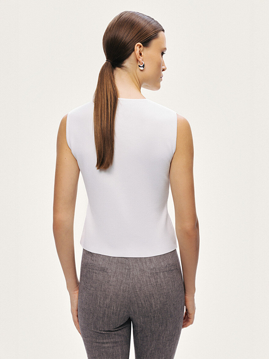 Nocturne Aksesuar Düğme Detaylı Triko